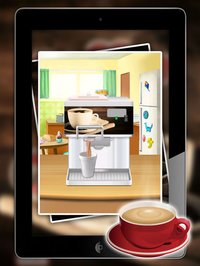 Play Coffee Recipes Game At Restaurant & Home - Make Cold & Hot Coffee Drinks Using Coffee Bean Fun Cooking Game screenshot, image №891335 - RAWG