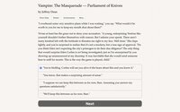 Vampire: The Masquerade — Parliament of Knives — What Stares Back on Steam