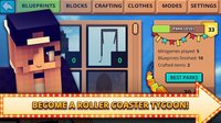Theme Park Craft 2: Build & Ride Roller Coaster screenshot, image №1594912 - RAWG