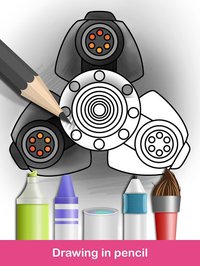 Fidget Spinner Coloring Books screenshot, image №1380772 - RAWG