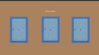 Monty Hall Problem Sandbox (the three doors) screenshot, image №1259710 - RAWG