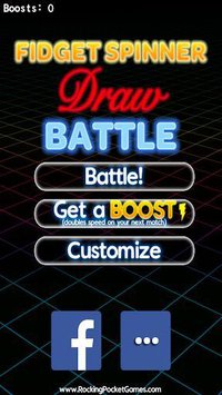 Fidget Spinner Draw Battle screenshot, image №1536679 - RAWG