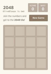 2048 By OliveBloops screenshot, image №3411094 - RAWG