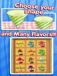Awesome Snow Cone Frozen Ice Food Dessert Maker screenshot, image №878294 - RAWG