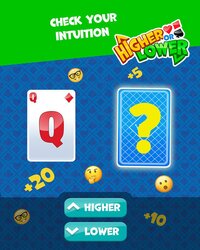 Higher or Lower card game screenshot, image №2623843 - RAWG
