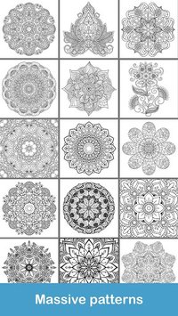 100+ Mandala coloring pages screenshot, image №1380476 - RAWG