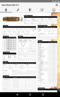 Real Sheet: D&D 3.5 + Dices screenshot, image №2104966 - RAWG