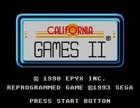 California Games II screenshot, image №761379 - RAWG