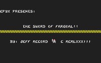 Sword of Fargoal (1982) screenshot, image №757676 - RAWG