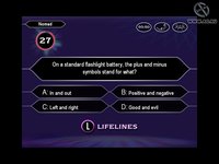 Who Wants to Be a Millionaire? Third Edition screenshot, image №325271 - RAWG