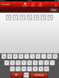 Scrambler - Ultimate Word Helper for SCRABBLE , Words with Friends and Wordfeud crossword games screenshot, image №954816 - RAWG