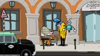 Detective Case and Clown Bot in: Murder in the Hotel Lisbon screenshot, image №3283063 - RAWG