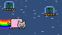 Nyan Cat vs The Aliens screenshot, image №3496960 - RAWG