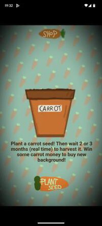 🥕 Grow a carrot! 🥕 screenshot, image №3723471 - RAWG