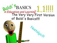 Baldi's Basics 1.1!! screenshot, image №3818180 - RAWG