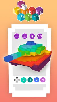Pixel 3D Art Coloring Number screenshot, image №1856712 - RAWG