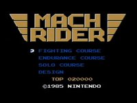 Mach Rider screenshot, image №248967 - RAWG