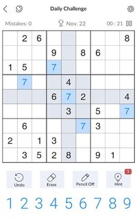 Sudoku - Free Classic Sudoku Puzzles screenshot, image №2074771 - RAWG