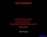 Devil Dodgeball screenshot, image №2508288 - RAWG