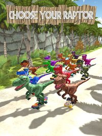 Jurassic Skate VelociRaptor. Dino Skating In Prehistoric Temple Wold screenshot, image №1598650 - RAWG