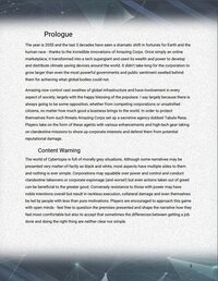 Cybertopia TTRPG - Rulebook screenshot, image №2834425 - RAWG