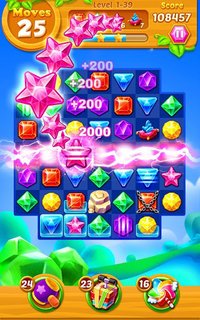 Jewels Crush- Match 3 Puzzle screenshot, image №1538593 - RAWG