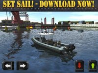 Navy Boat Parking Simulator Game - Real Army Sailing Driving Test Run Park Sim Games screenshot, image №919993 - RAWG