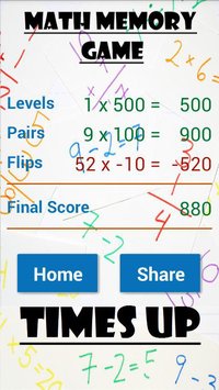 Math Memory Game screenshot, image №1215237 - RAWG