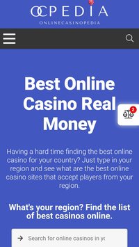 OCPedia - Best Online Casino Real Money Finder by OnlineCasinoPedia screenshot, image №1753499 - RAWG