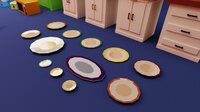 low poly kitchen 3D assets screenshot, image №3660718 - RAWG