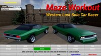Maze Workout - Western Lost Solo Car Racer screenshot, image №3357177 - RAWG