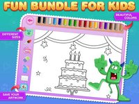 Coloring Bundle for Kids Free: Educational learning app with beautiful pages of Monsters, Pirates, Birthday and Fruits screenshot, image №1601403 - RAWG