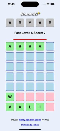 Wordrow - a fast word guessing game screenshot, image №3809088 - RAWG