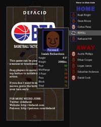 Basketball Tactics Association screenshot, image №1086163 - RAWG