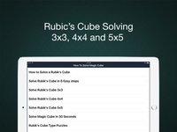 How To Solve A Rubiks Cube screenshot, image №1786362 - RAWG