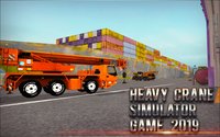 Heavy Crane Simulator Game 2019 – CONSTRUCTION SIM screenshot, image №1754011 - RAWG