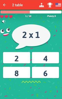 Multiplication Tables for Kids - Free Math Game screenshot, image №1576322 - RAWG