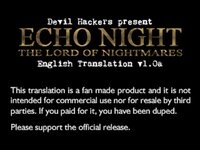 Echo Night 2: The Lord of Nightmares screenshot, image №3520843 - RAWG