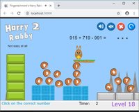 HarryRabby2 Addition and Subtraction questions with large numbers FREE screenshot, image №1870778 - RAWG