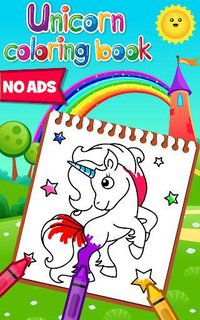 Unicorn Coloring Book - Games for Girls (No Ads)🎨 screenshot, image №1427941 - RAWG