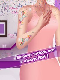 Summer Tattoo Makeover - Make Up, Dress Up and Girls Games screenshot, image №2180365 - RAWG