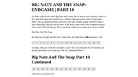 Big Nate And The Snap Part 10 screenshot, image №2753788 - RAWG