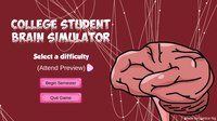 College Student Brain Simulator screenshot, image №2261639 - RAWG