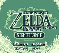 The Legend of Zelda and the Lampshade of No Real Significance screenshot, image №3806719 - RAWG