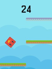 Color Red Geometry Bird Square Blok Jump Dash Spikes screenshot, image №1932384 - RAWG