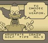 The Simpsons: Itchy & Scratchy in Miniature Golf Madness screenshot, image №751968 - RAWG