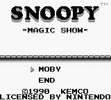 Snoopy's Magic Show screenshot, image №751990 - RAWG