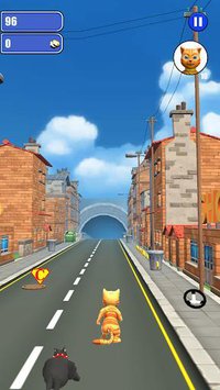 Cat Leo Run - Talking Cat Leo vs. Dog screenshot, image №1585684 - RAWG