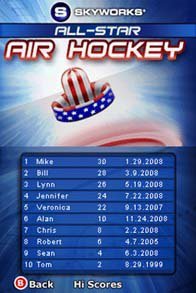 All-Star Air Hockey screenshot, image №793621 - RAWG