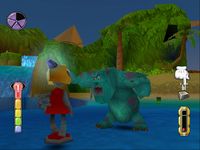 Monster island игра. Корпорация монстров остров страха ps1. Игра Корпорация монстров остров страха. Корпорация монстров игра PLAYSTATION. Корпорация монстров игра 2001.